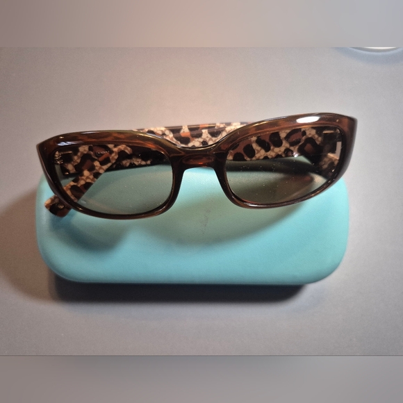 Coach Leopard Print Brown Sunglasses main image 4
